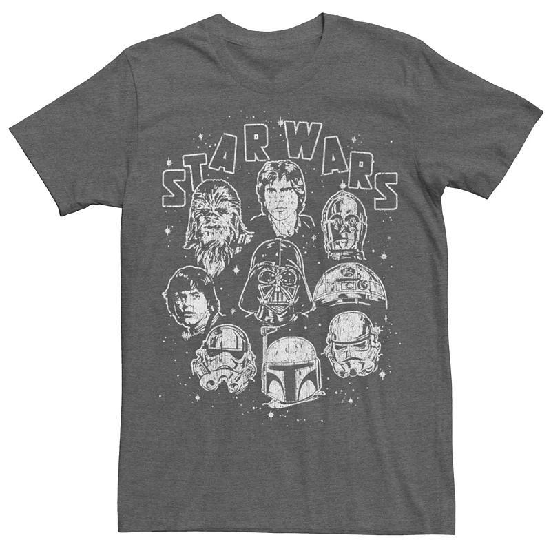 Men's Star Wars Floaters Tee, Size: XXL, Grey Heather Product Image