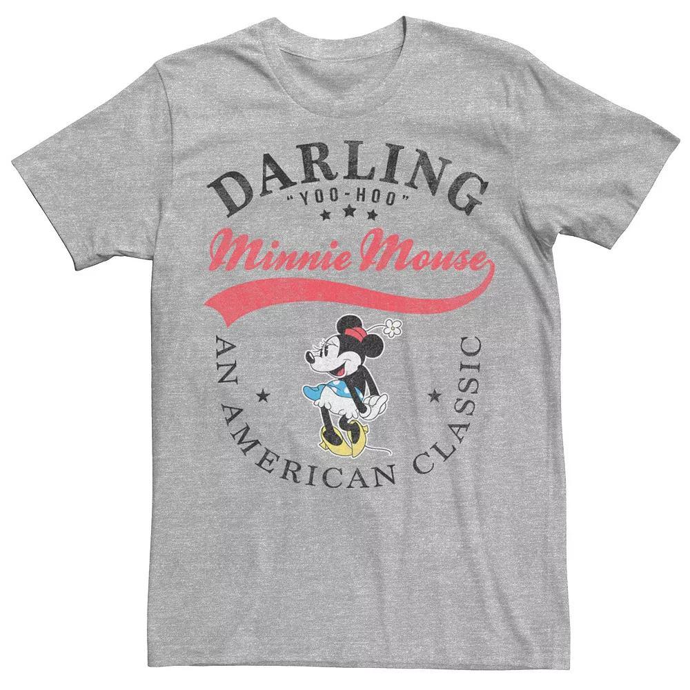 Disney's Minnie Mouse Men's American Classic 1928 Tee, Size: Small, Athletic Grey Product Image
