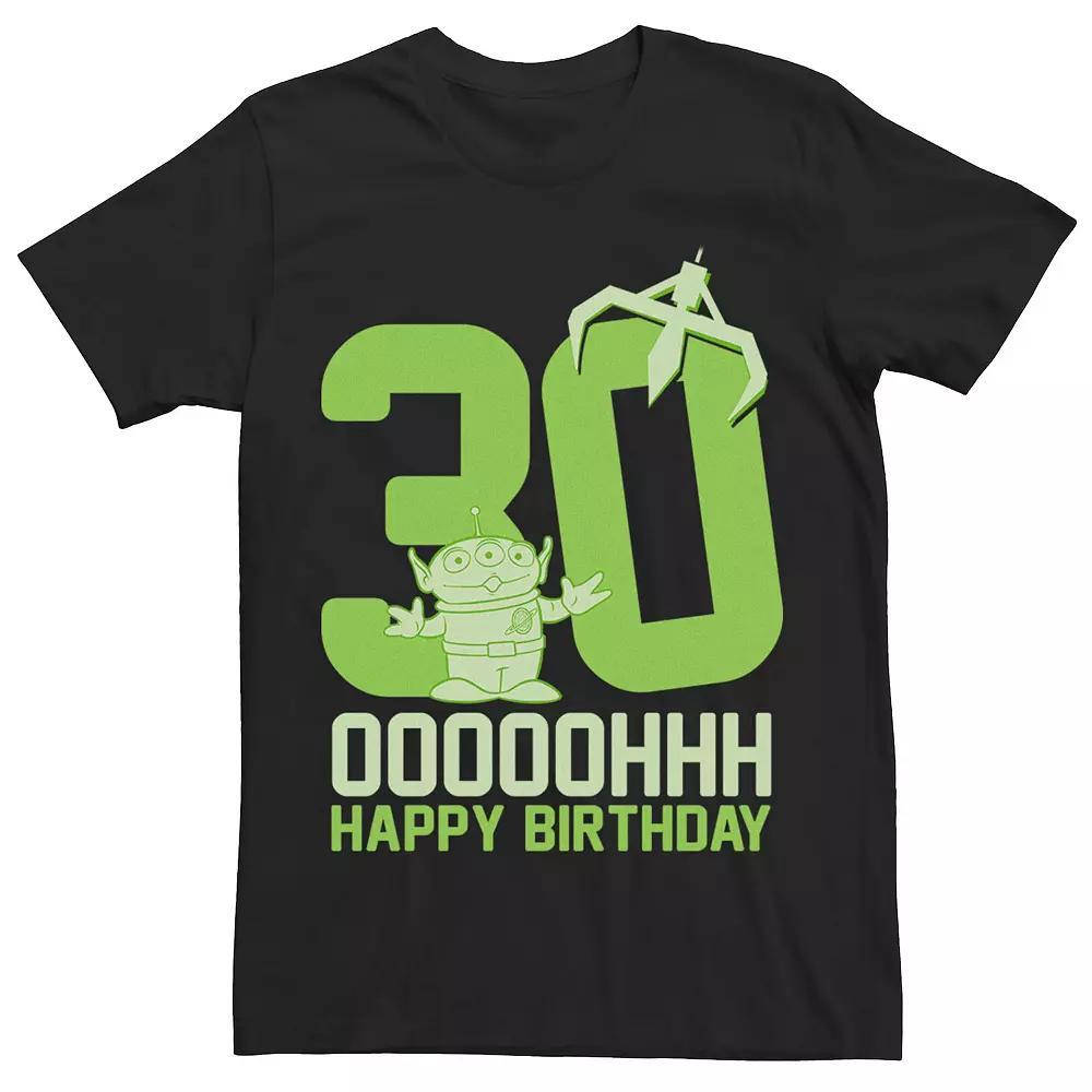 Disney / Pixar's Toy Story Aliens Men's Happy 30th Birthday Tee, Size: Large, Black Product Image