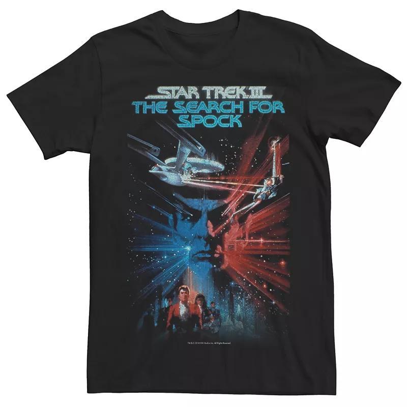 Men's Star Trek III: The Search for Spock Poster Tee, Size: Medium, Black Product Image