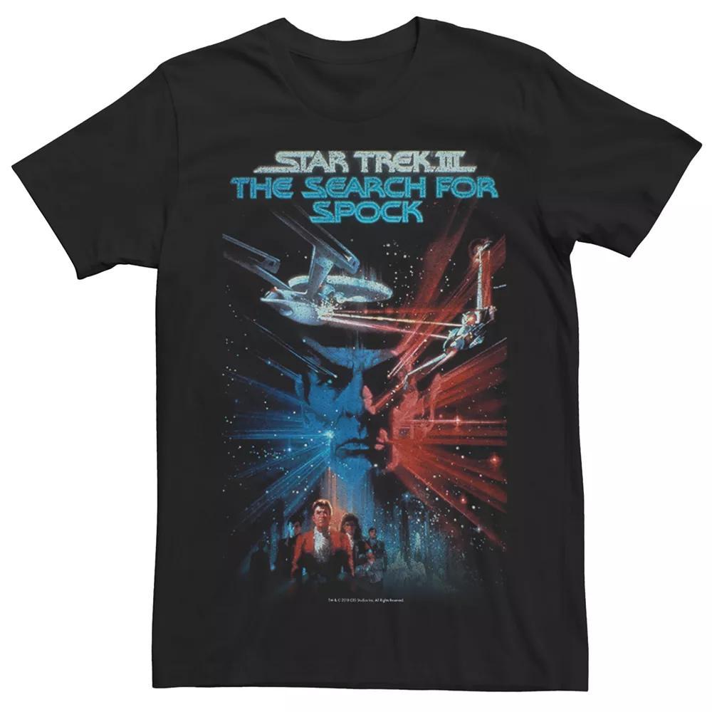 Men's Star Trek III: The Search for Spock Poster Tee, Size: Medium, Black Product Image