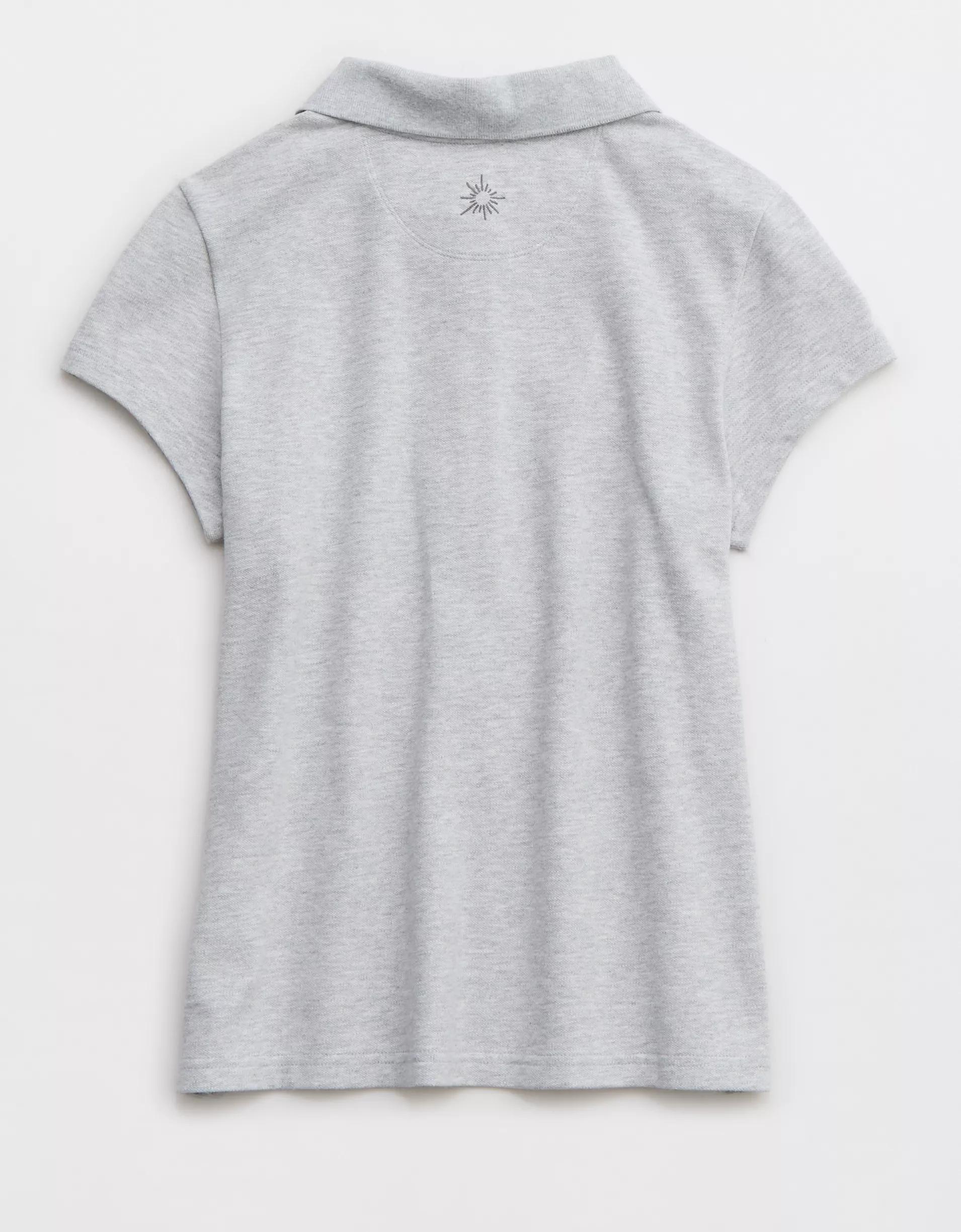 OFFLINE By Aerie Courtside Polo T-Shirt Product Image