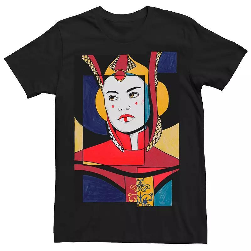Men's Star Wars Padme Artsy Sketch Poster Tee, Size: Small, Red Product Image