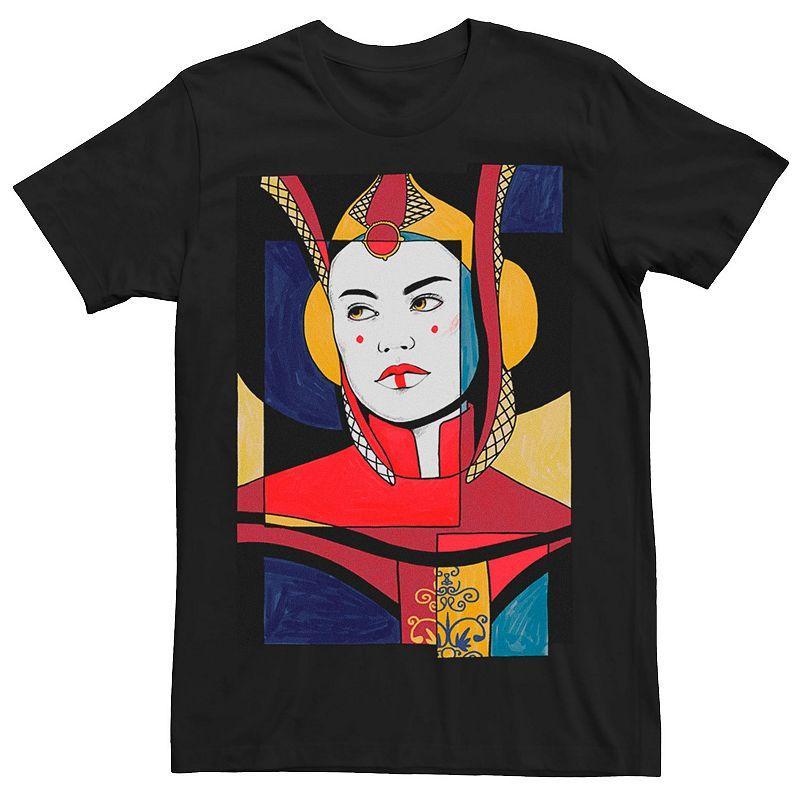Men's Star Wars Padme Artsy Sketch Poster Tee, Size: Small, Red Product Image