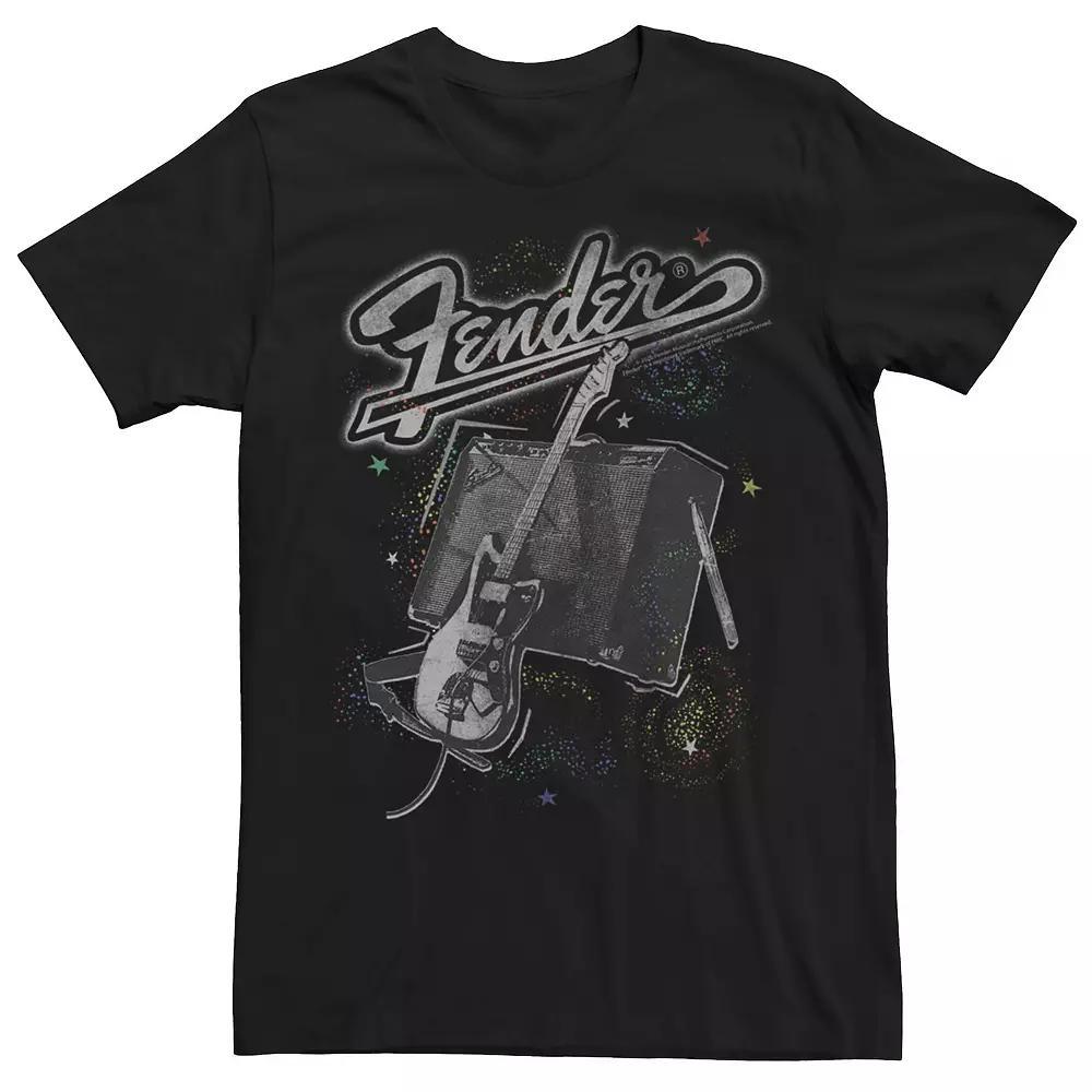 Men's Fender In Space Tee, Size: XL, Black Product Image