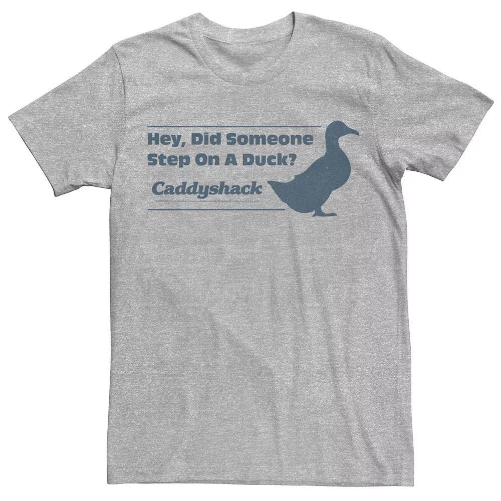 Men's Caddyshack "Hey, Did Someone Step On A Duck?" Quote Tee, Size: 3XL, Athletic Grey Product Image