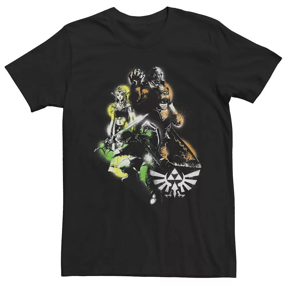 Big & Tall Twister Let's Get Knotty Tee, Men's, Size: Large Tall, Black Product Image