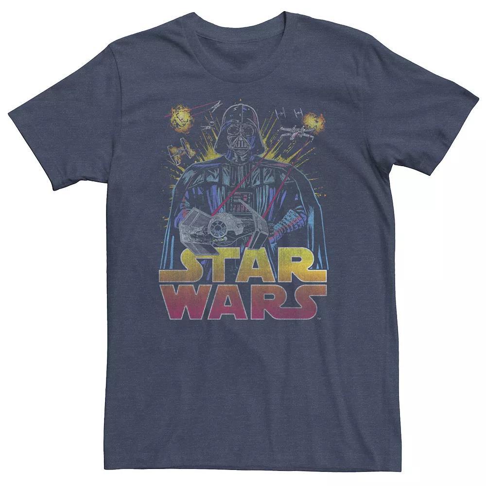 Men's Minecraft Firework Stars Graphic Tee, Size: Large, Royal Product Image