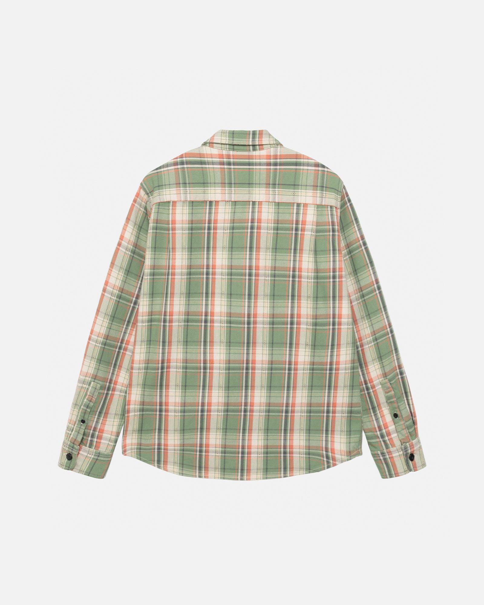 DAN WASHED COTTON PLAID SHIRT Male Product Image