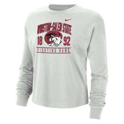 Winston-Salem Women's Nike College Boxy Long-Sleeve T-Shirt Product Image