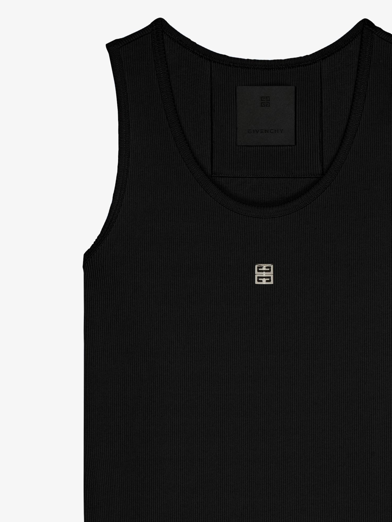 Tank dress in cotton with 4G detail Product Image