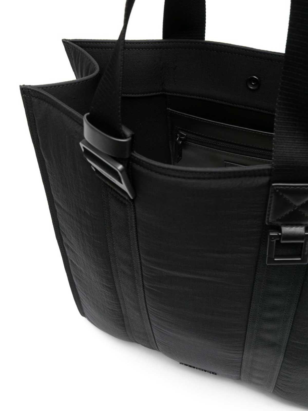 JACQUEMUS Le Cabas Cuerda Tote Bag In Cotton In Black Product Image