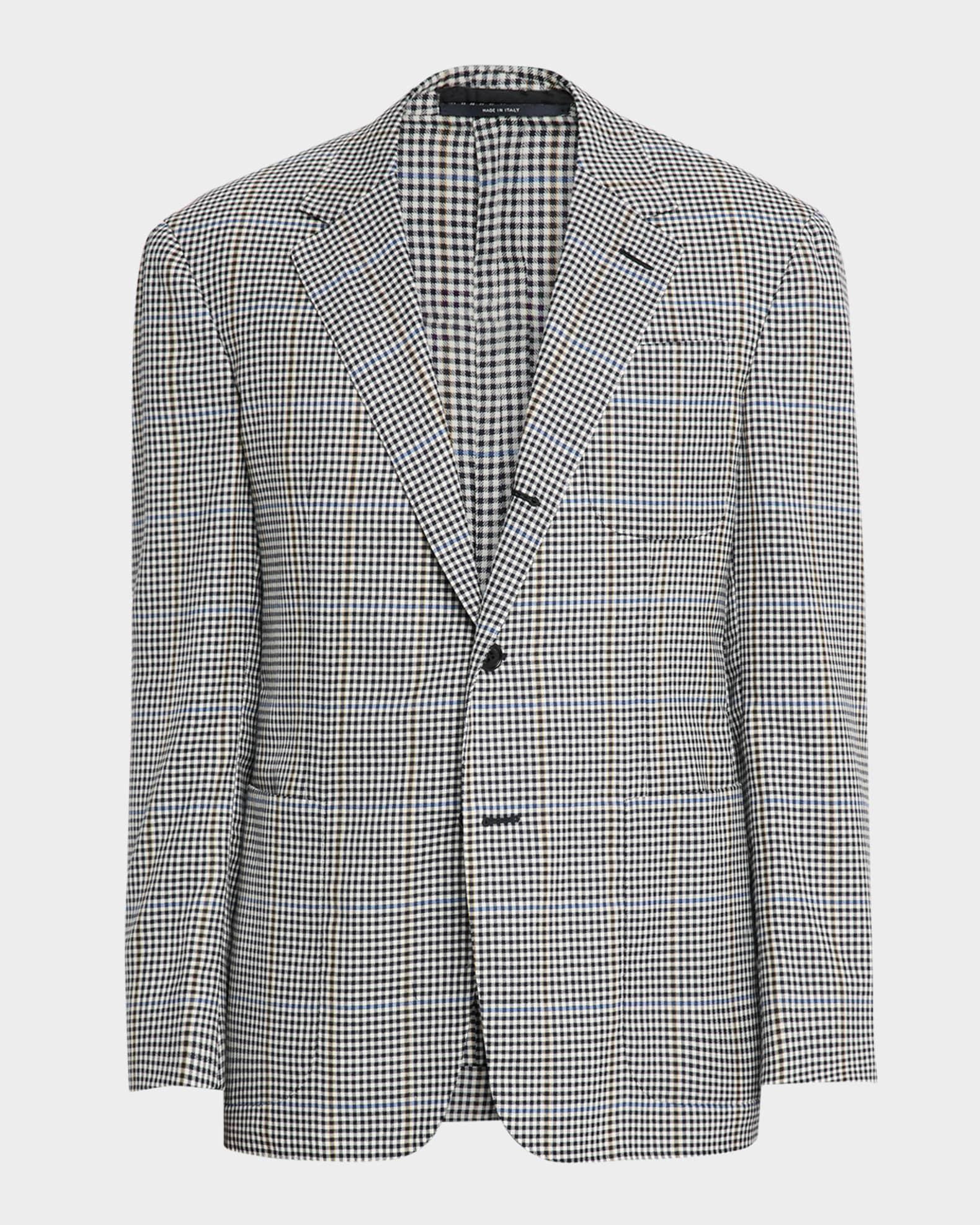 Men's Wool Gingham Cavendish Sport Coat Product Image