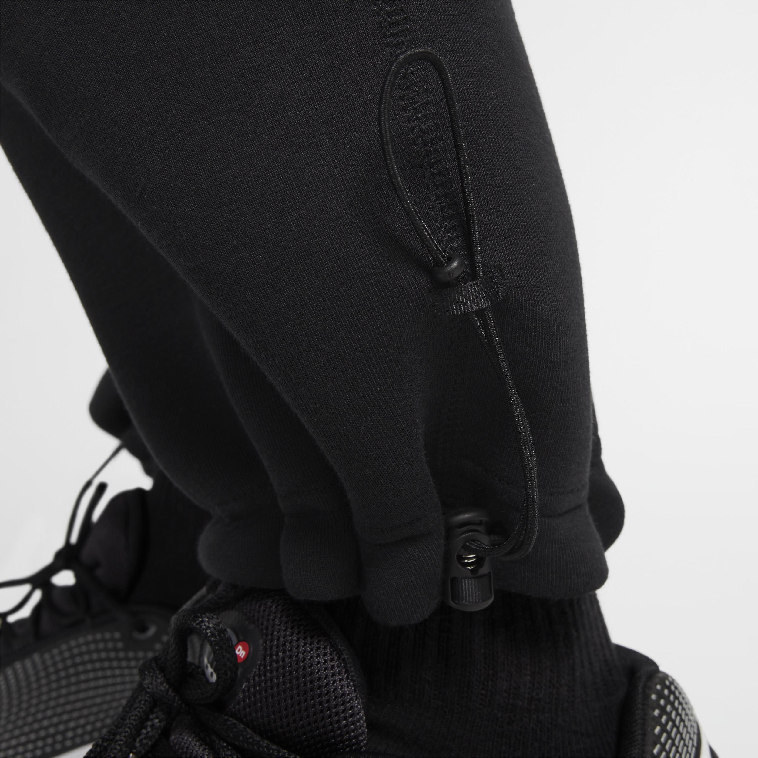 Nike Mens Tech Fleece Open-Hem Pants in Black Product Image