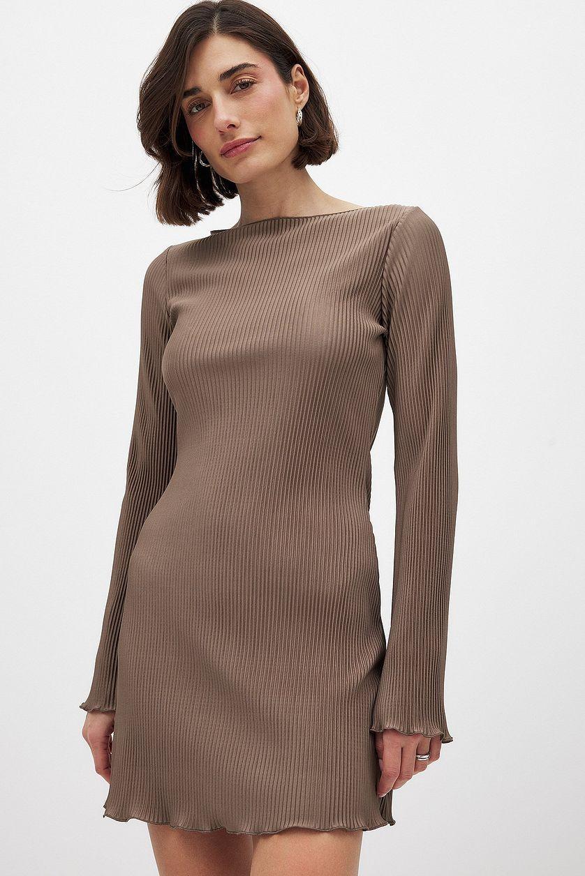 Pleated Mini Dress Product Image
