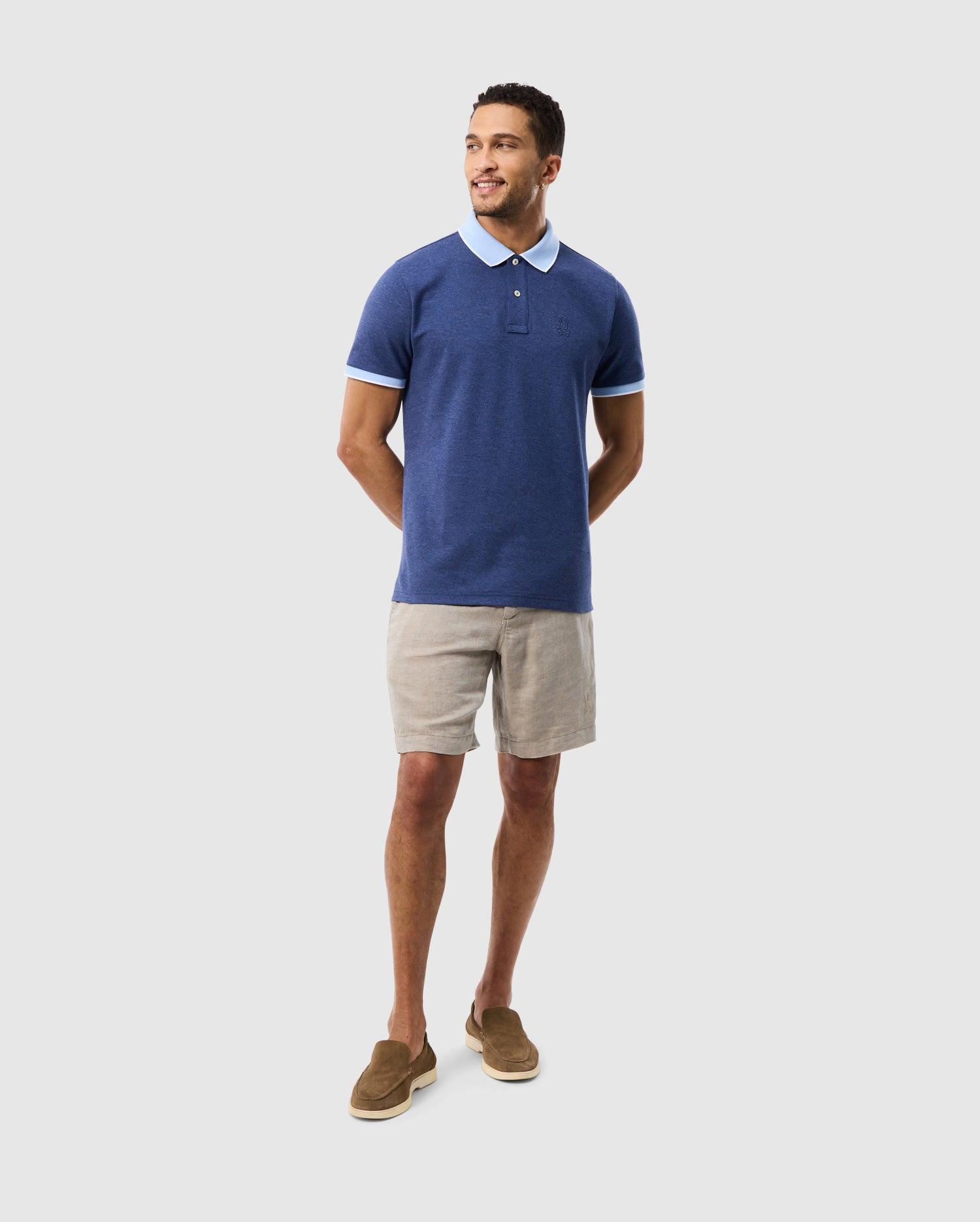MENS WINDCREST PIQUE POLO SHIRT - B6K592C200 Male Product Image