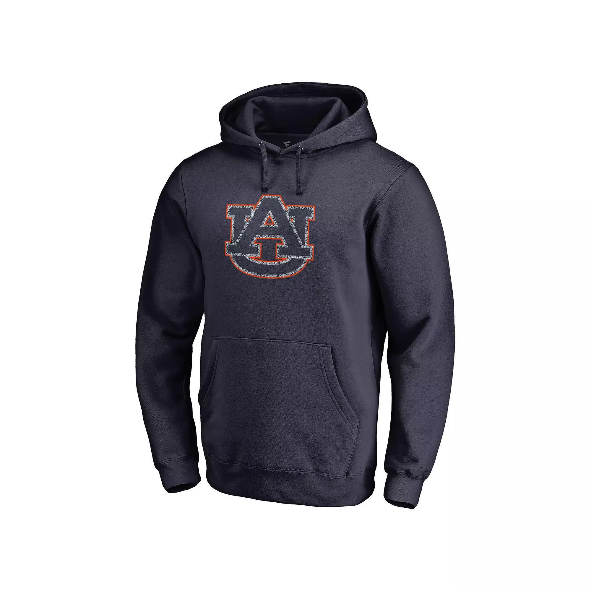 Men's Fanatics Branded Navy Atlanta Braves Static Logo Pullover Hoodie, Size: 2XL, Blue Product Image