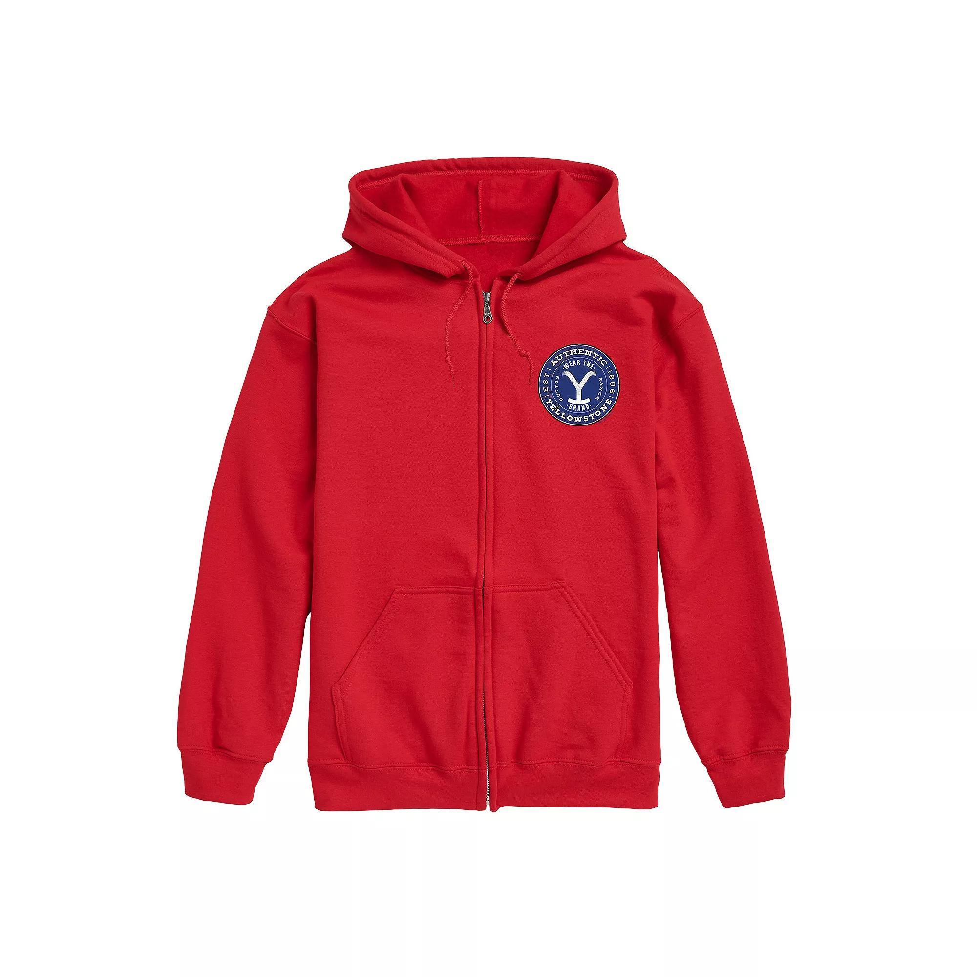 Mens Yellowstone Wear The Brand Zip Hoodie Product Image