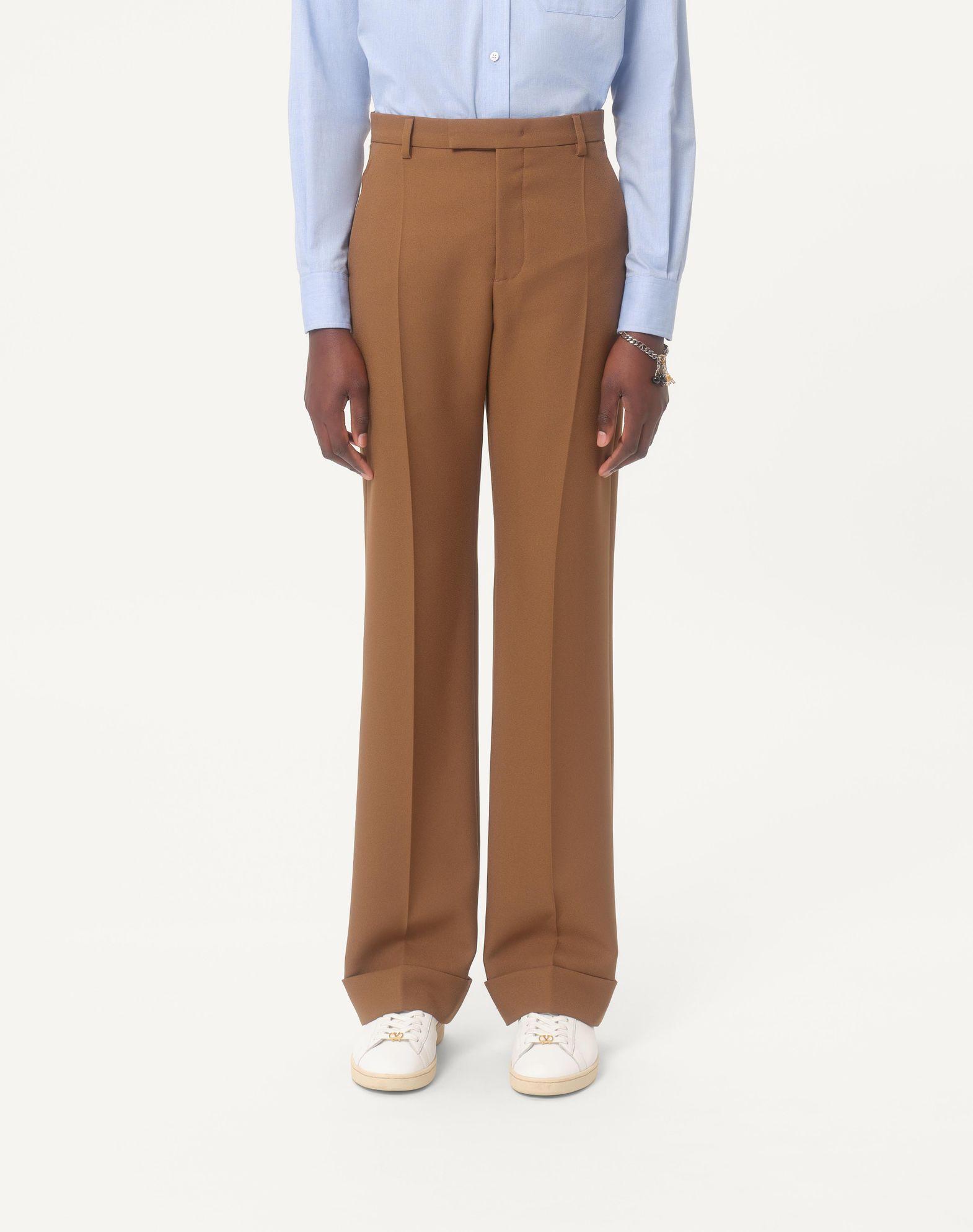 Nylon Cuffed Gabardine Pants Product Image