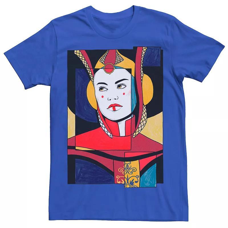 Men's Star Wars Padme Artsy Sketch Poster Tee, Size: Small, Red Product Image