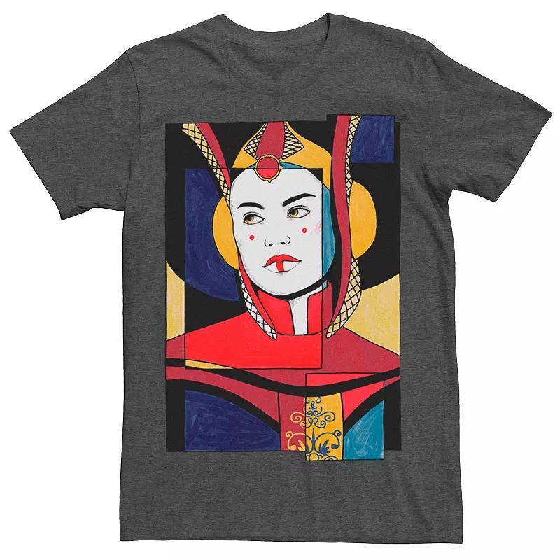 Men's Star Wars Padme Artsy Sketch Poster Tee, Size: Small, Red Product Image