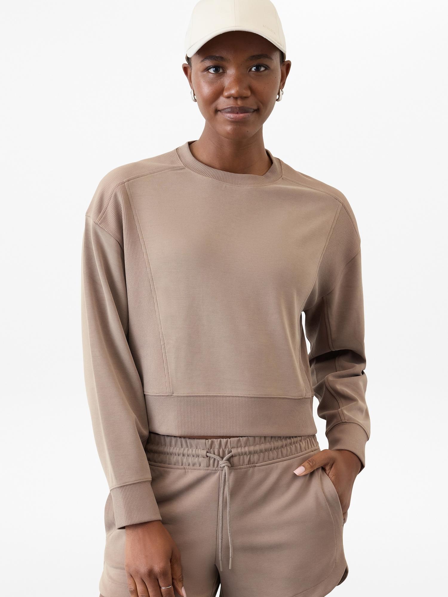 Seasoft Rib Crewneck Sweatshirt Product Image