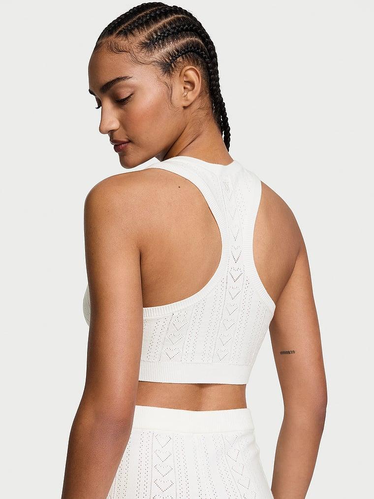 Luxe Heart Pointelle Bralette Product Image