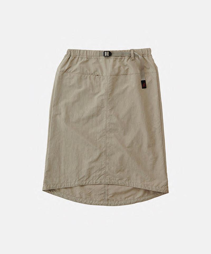Nylon Packable Midi Skirt Female Product Image