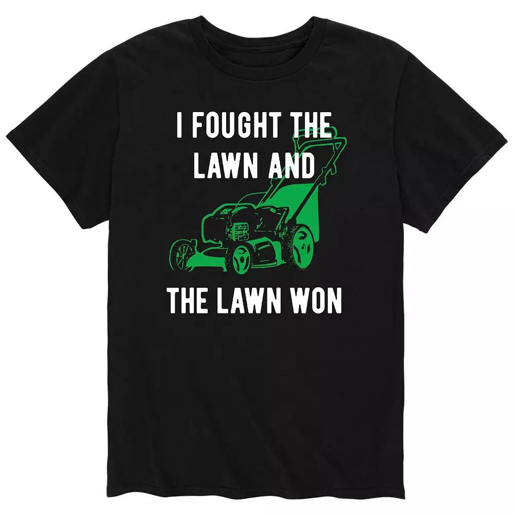 Mens I Fought The Lawn Tee Product Image