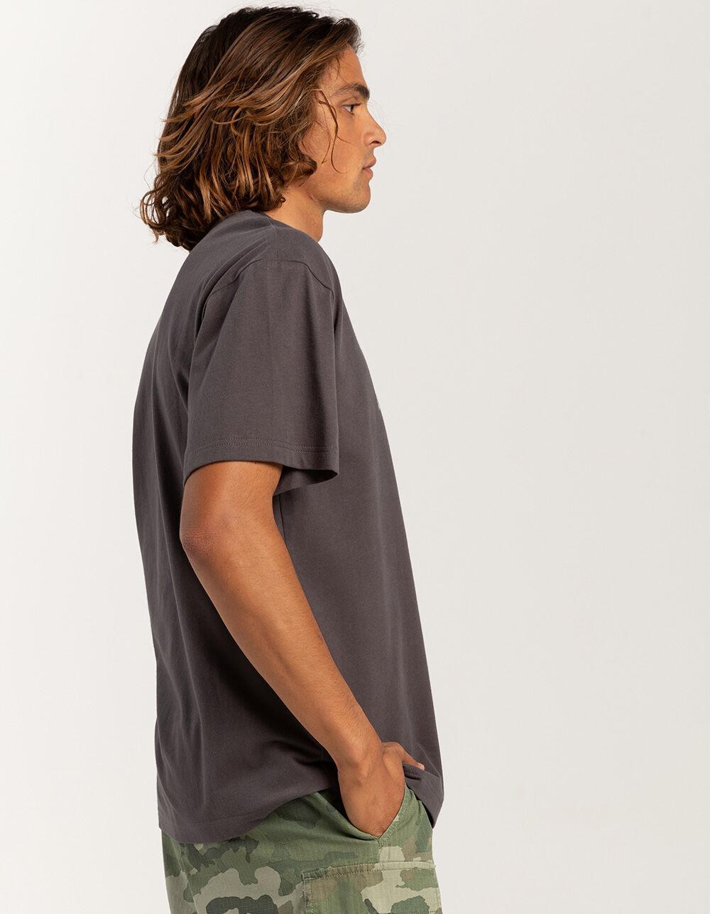 RSQ Mens Oversized Rocky Mountain Tee - BLACK Product Image