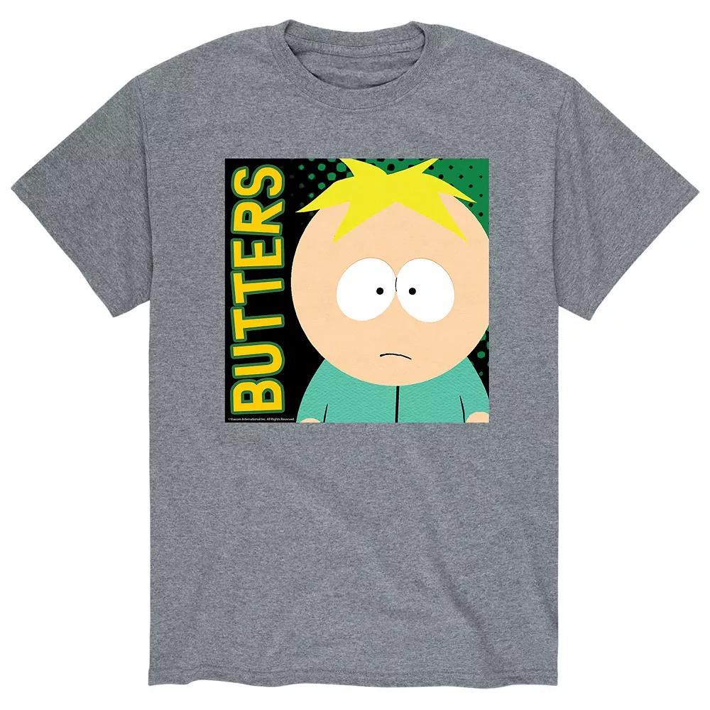 Men's South Park Butters Tee, Size: XXL, Athletic Grey Product Image