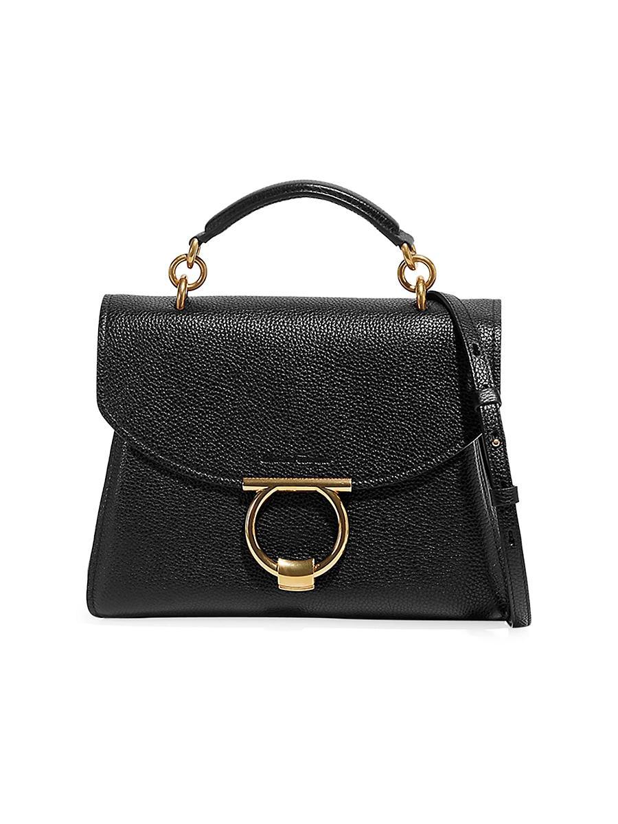 Womens Margot Small Leather Satchel Product Image