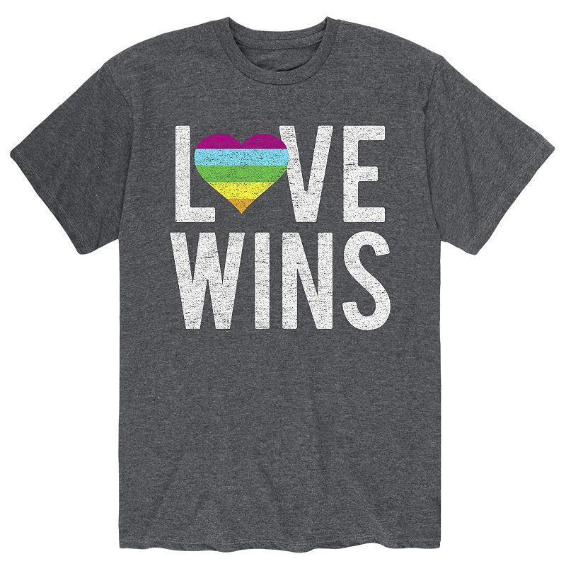 Mens Love Wins Tee Product Image