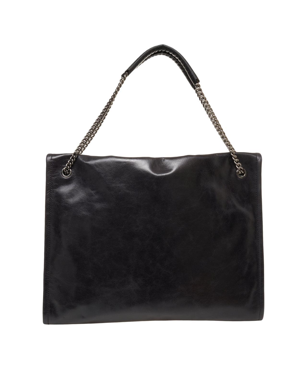 Smooth leather shoulder bag Product Image