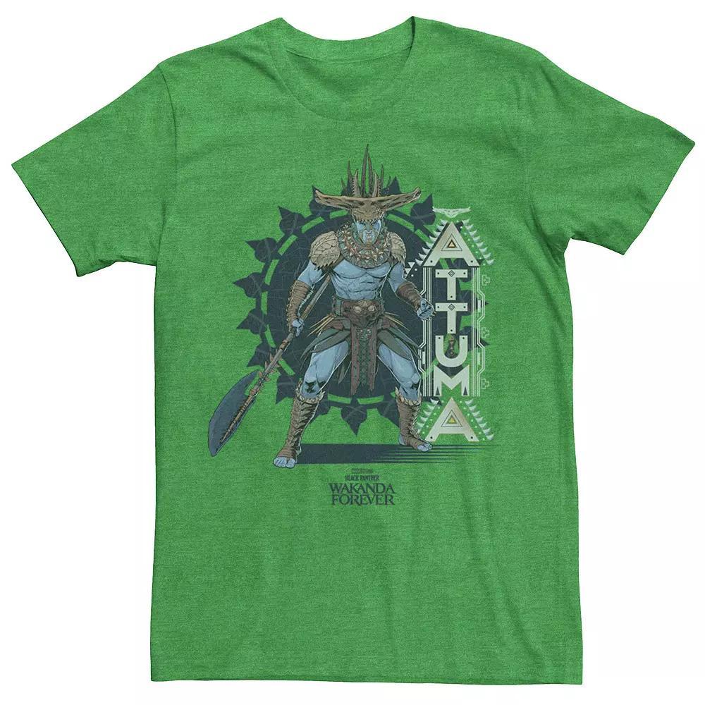Men's Marvel Wakanda Forever Attuma Portrait Tee, Size: XS, Kelly Grey Product Image