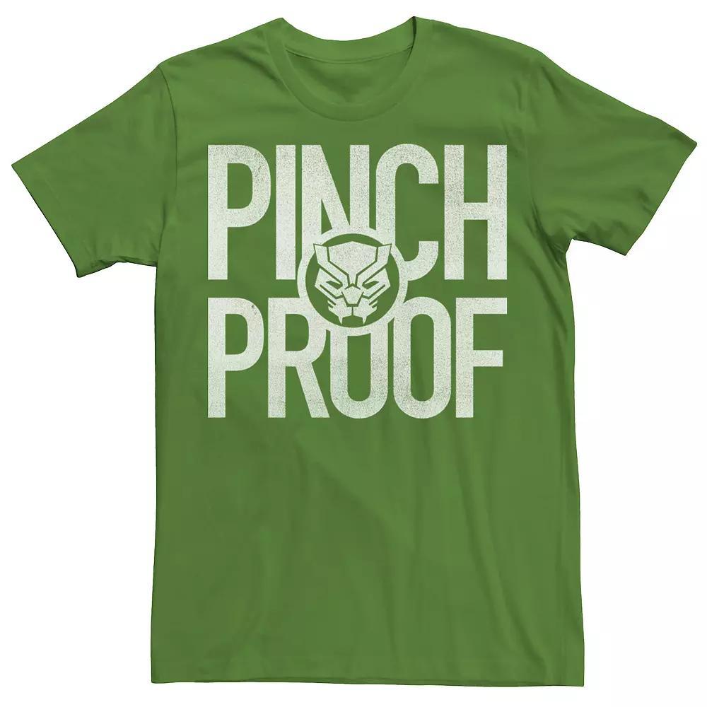 Men's Marvel Black Panther Pinch Proof St. Patrick's Day Text Tee, Size: XXL, Kelly Product Image
