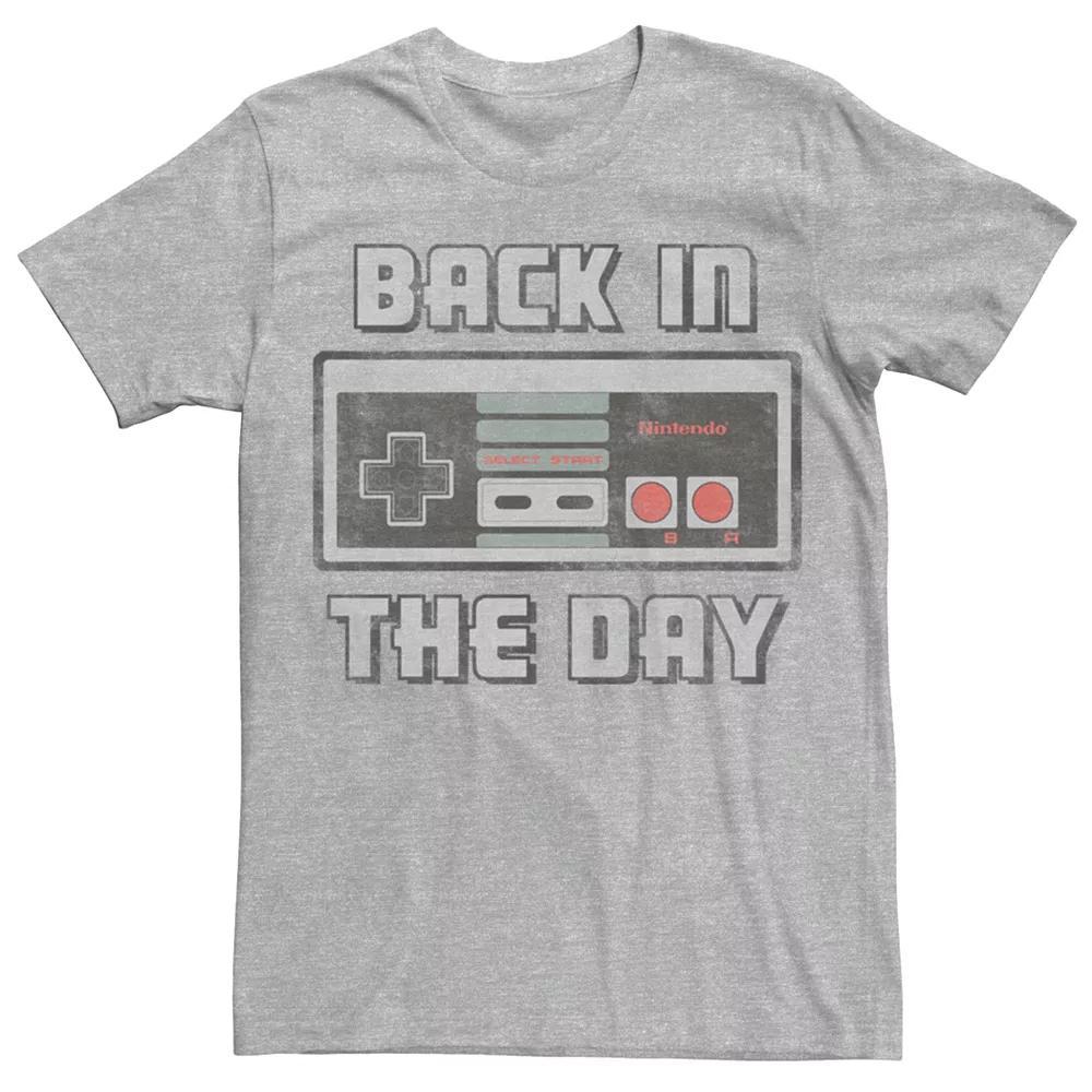 Men's NES Back in the Day Tee, Size: XXL, Athletic Grey Product Image