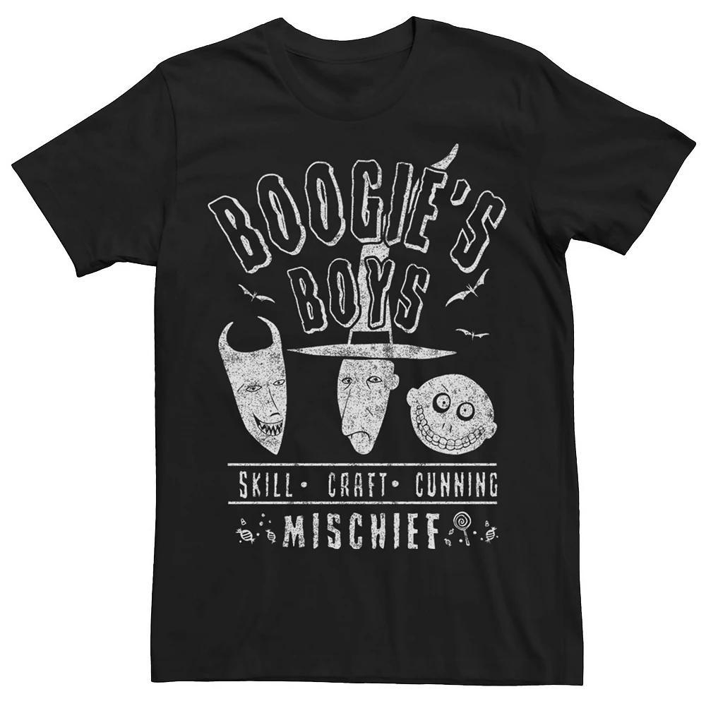 Big & Tall Disney The Nightmare Before Christmas Boogie's Boys Tee, Men's, Size: 4XL, Black Product Image
