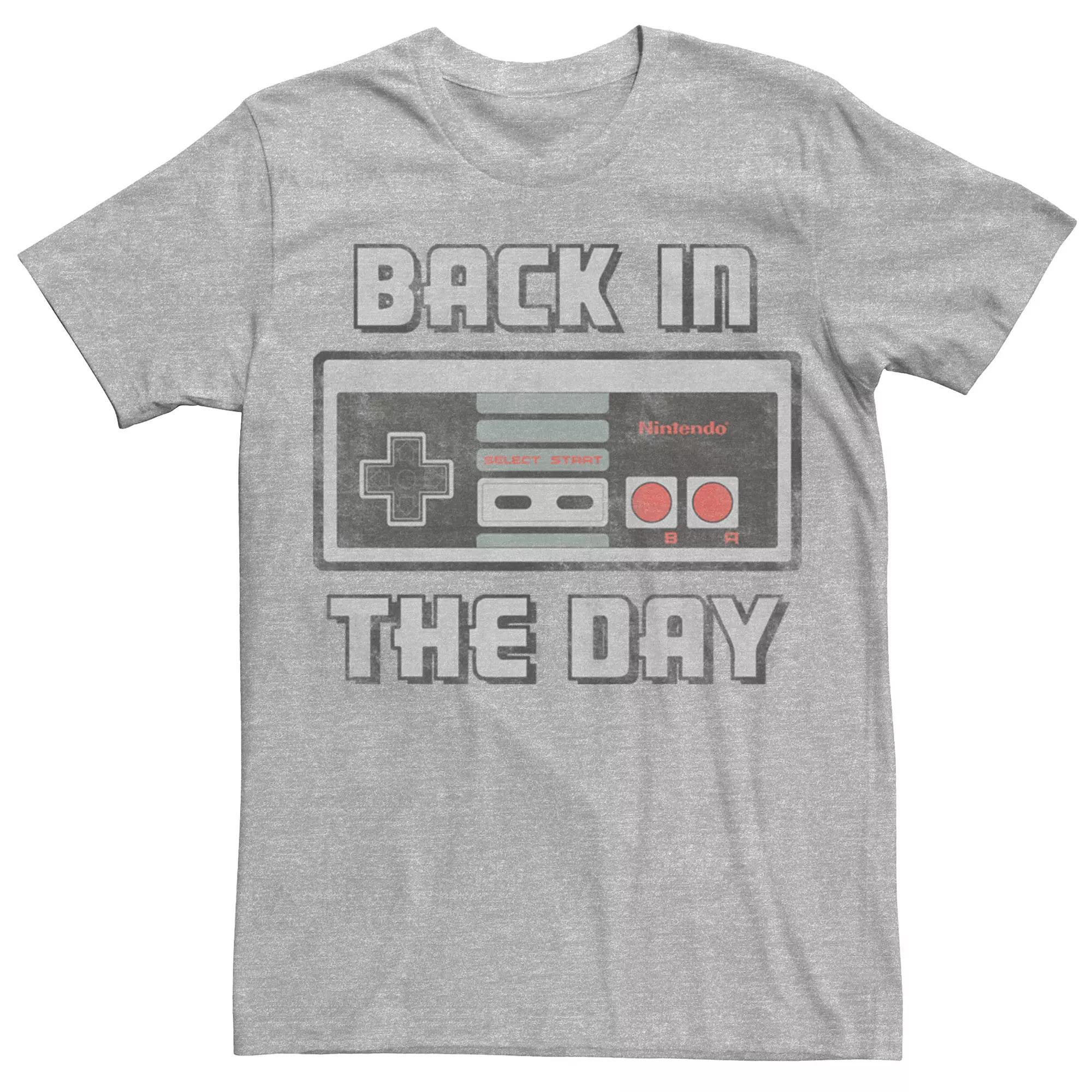 Men's NES Back in the Day Tee, Size: XXL, Athletic Grey Product Image