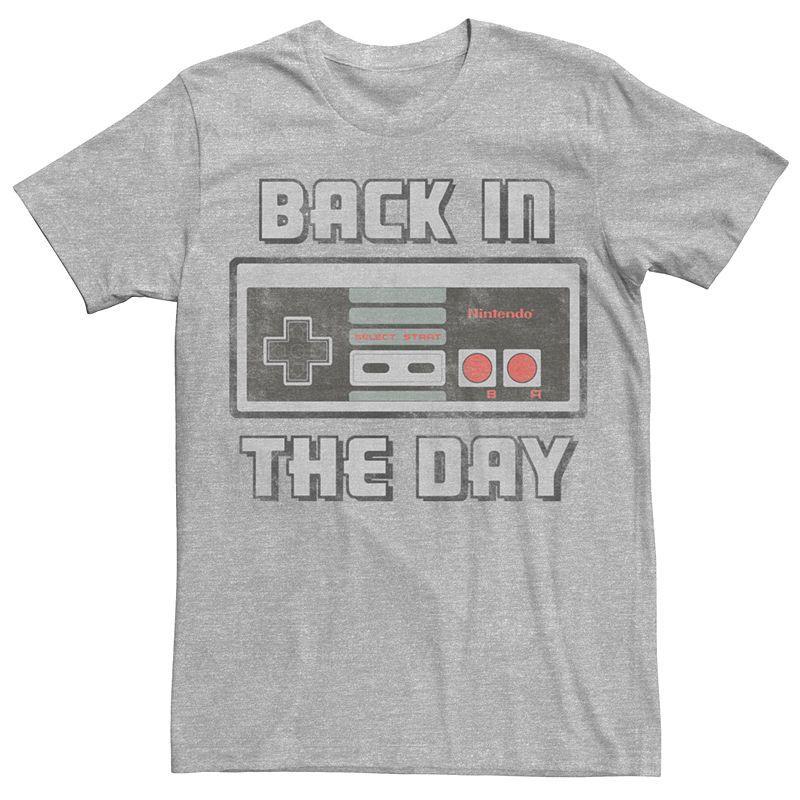 Men's NES Back in the Day Tee, Size: XXL, Athletic Grey Product Image