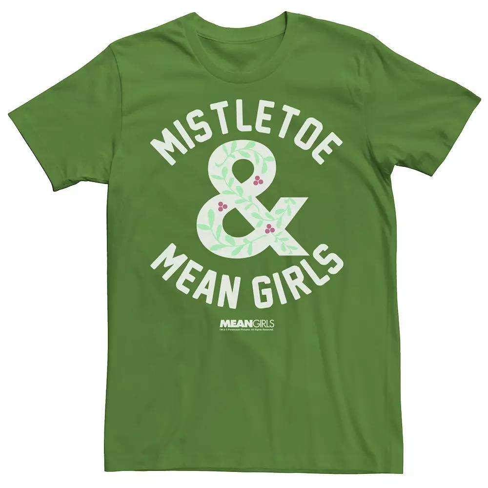 Men's Mean Girls Mistletoe And Mean Girls Tee, Size: Small, Kelly Product Image