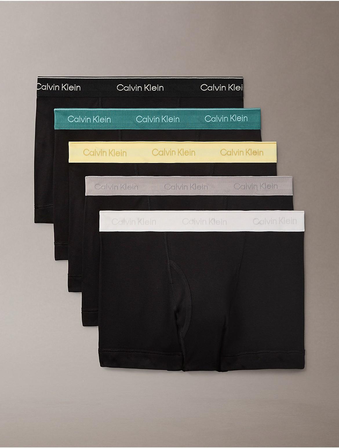 Calvin Klein Men's Cotton Classics 5-Pack Trunk - Multi - L Product Image