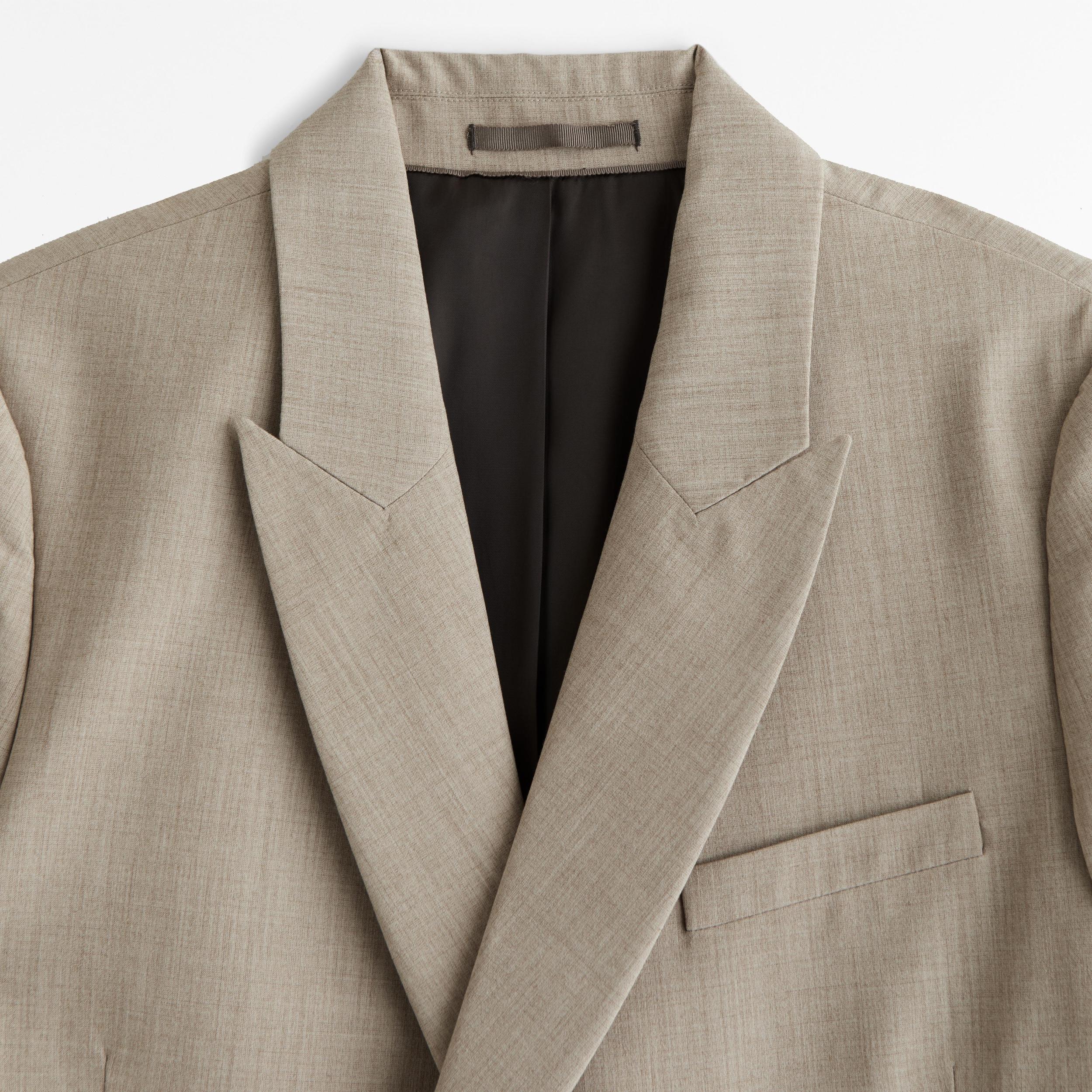 The A&F Collins Tailored Double-Breasted Blazer Product Image