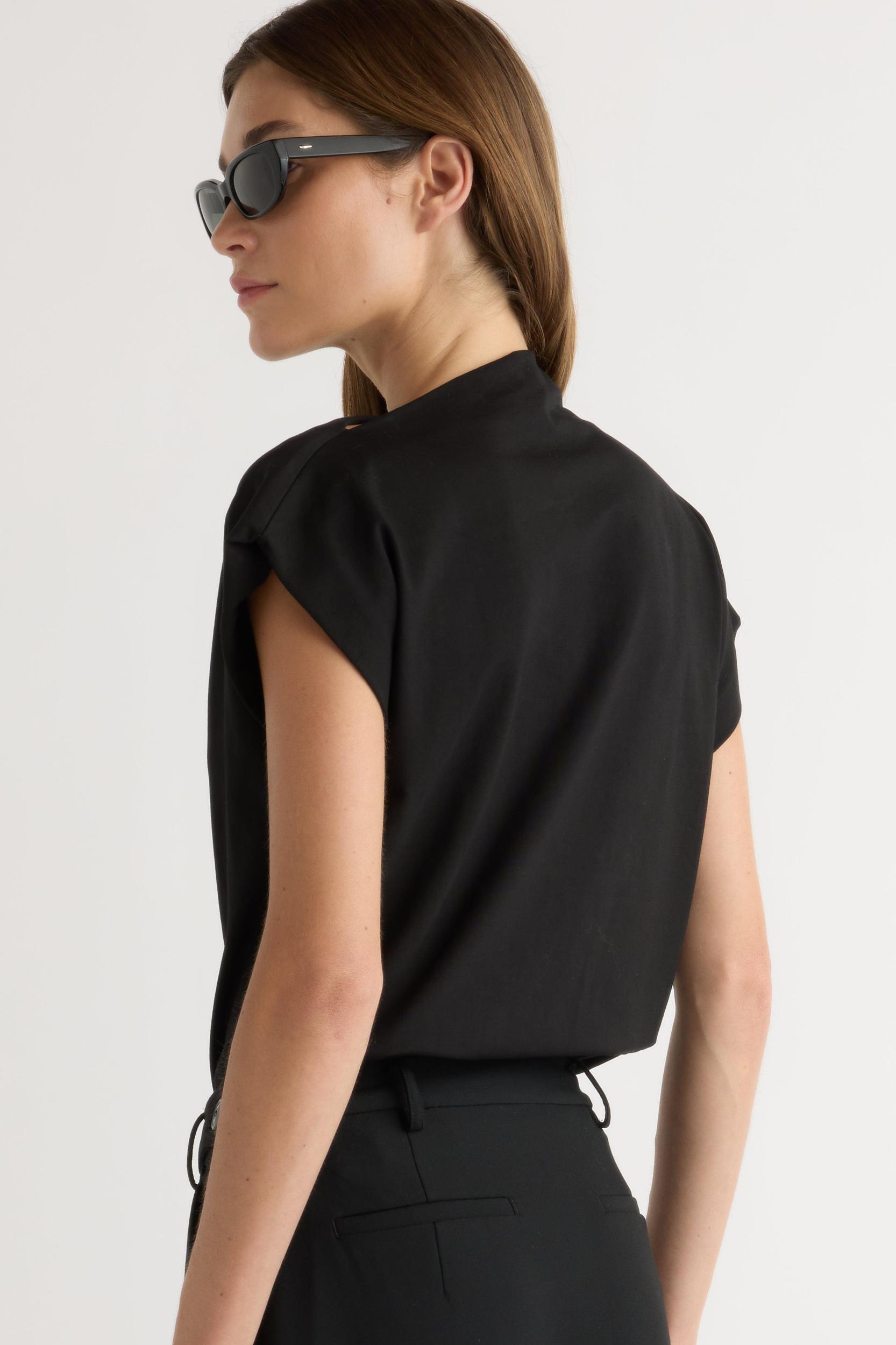 Kenny Asymmetric-Neck Tee Product Image