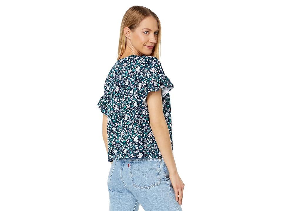 Carve Designs Hazel Top Floral) Women's Clothing Product Image