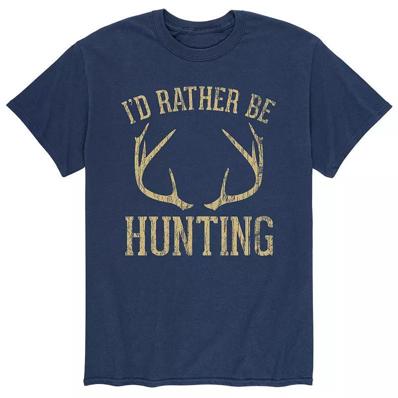 Mens Id Rather Be Hunting Tee Product Image