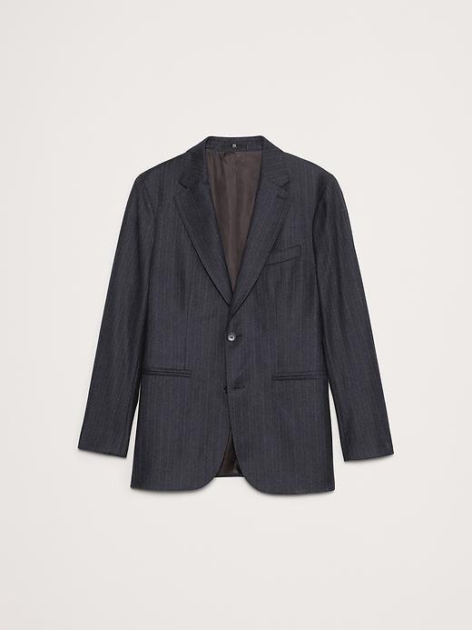 Signature Italian Wool Flannel Suit Jacket Product Image
