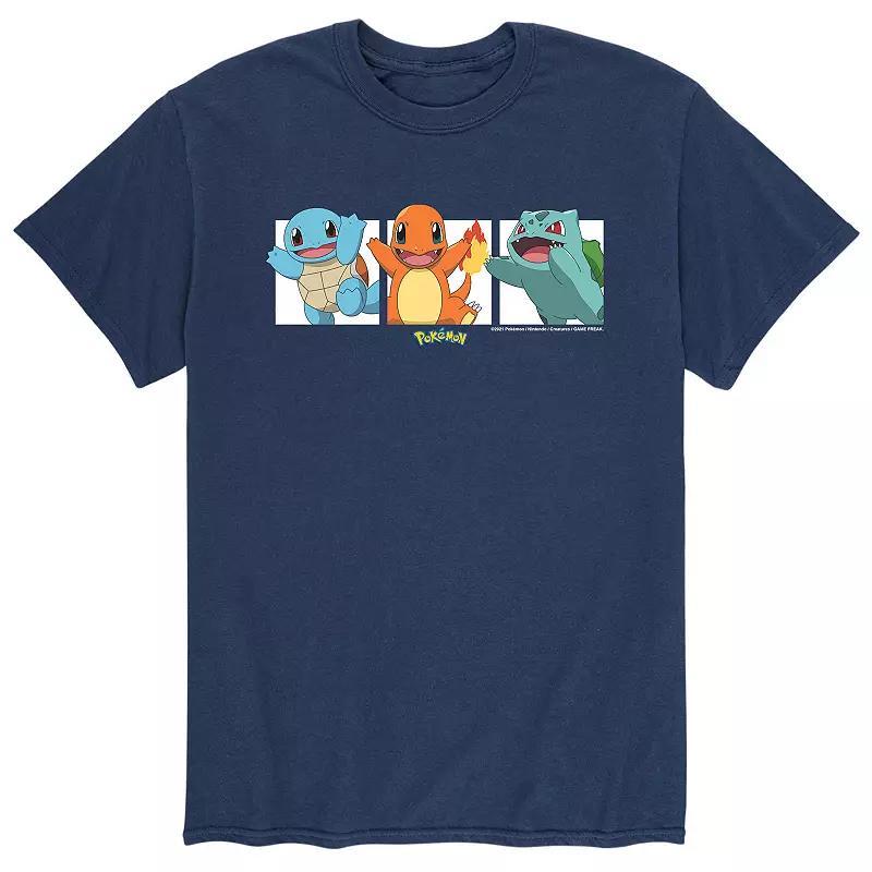 Big & Tall SpongeBob SquarePants Neon Graphic Tee, Mens Blue Product Image