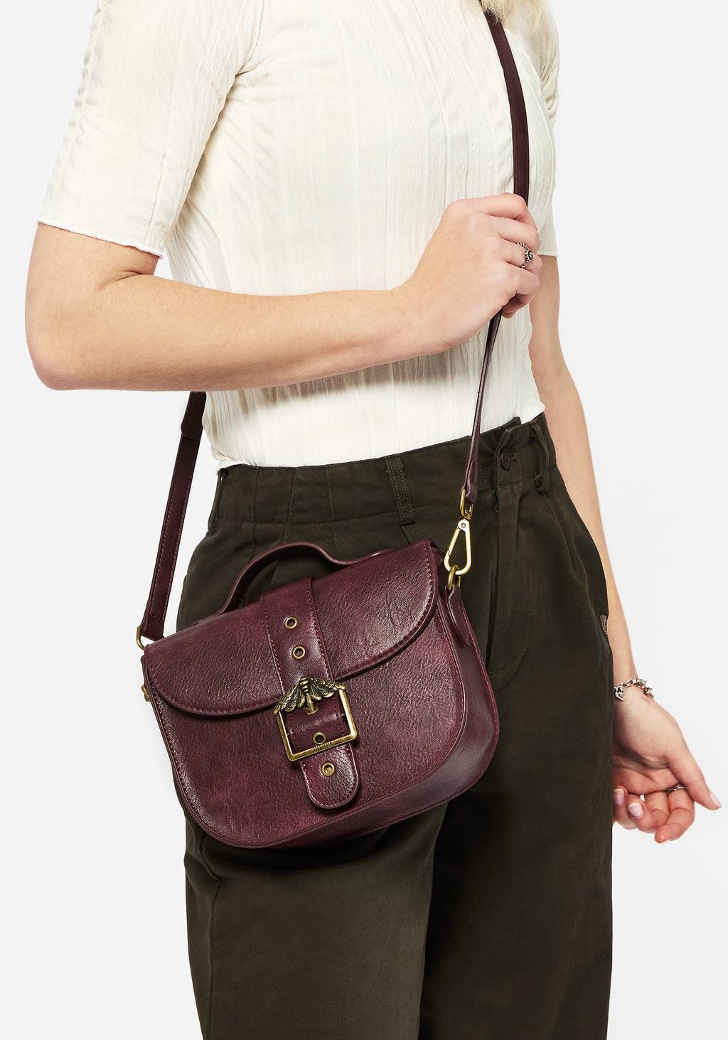 Rosamoth Buckle Crossbody Satchel Bag Product Image