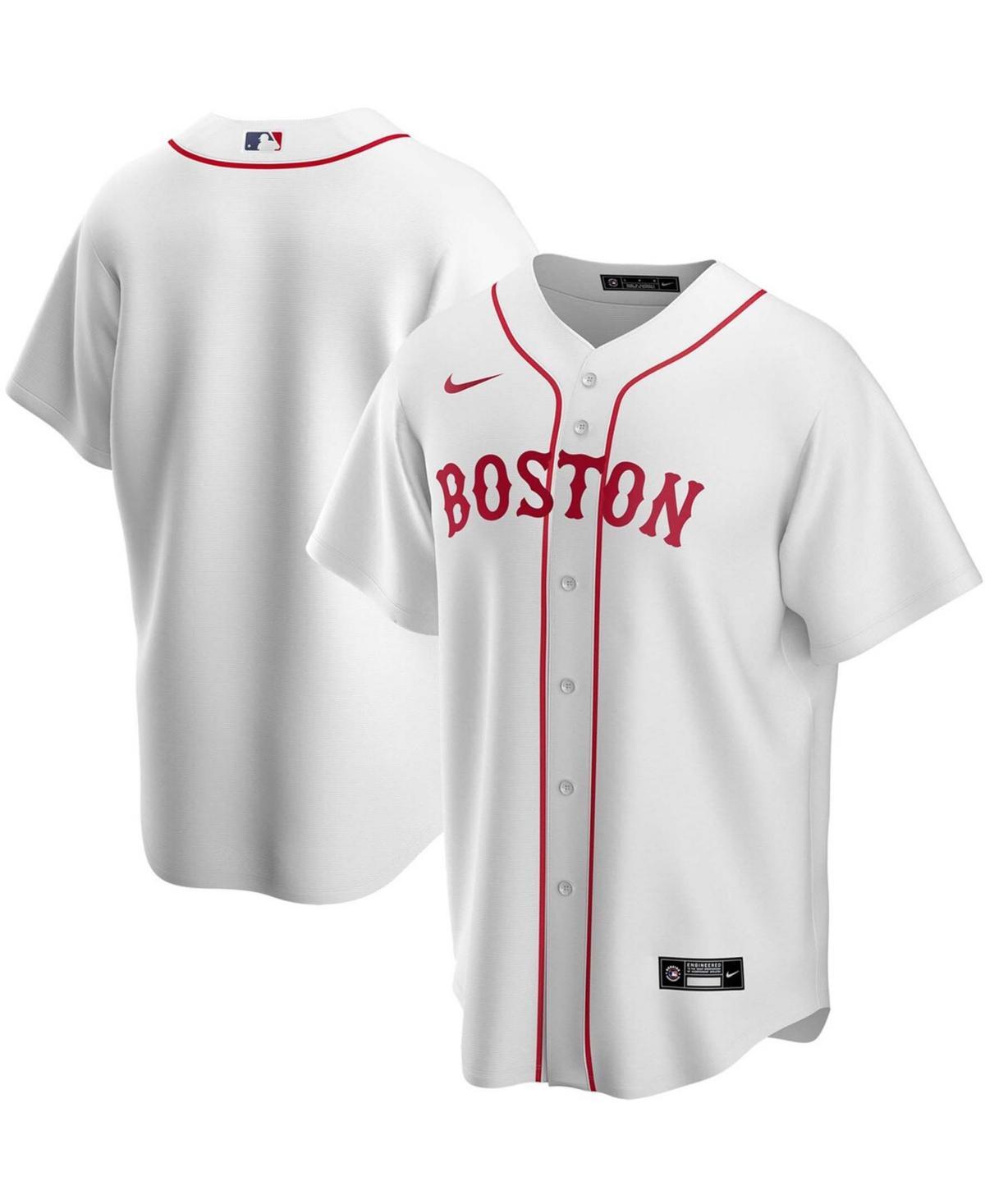 Men's Nike White Boston Red Sox Alternate Replica Team Jersey, Size: 2XL Product Image